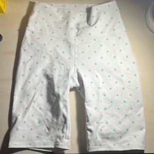 Fabletics polka dot biker shorts